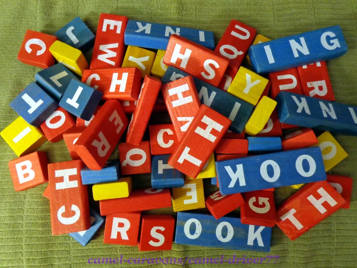 Alphabet Building Blocks, Alphabet Block Build