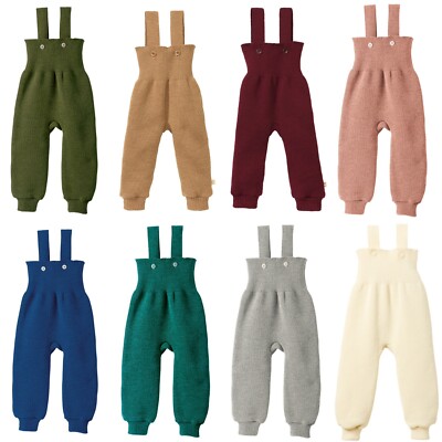 %%%% NEU Disana Strick-Trägerhose Wolle warm Gr. 50/56 74/80 98/104 ++Farben %%%