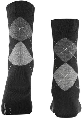 Burlington Womens Marylebone Socks - Black - Picture 3 of 5