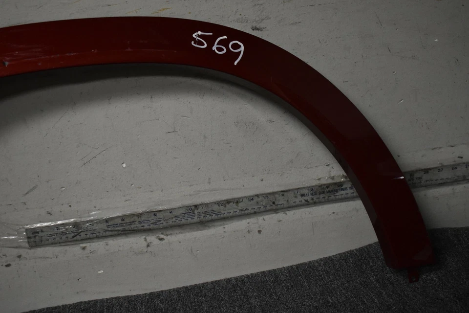 Guardabarros BMW X6 FLARE LADO DERECHO FÁBRICA OEM Foto 3 de 4