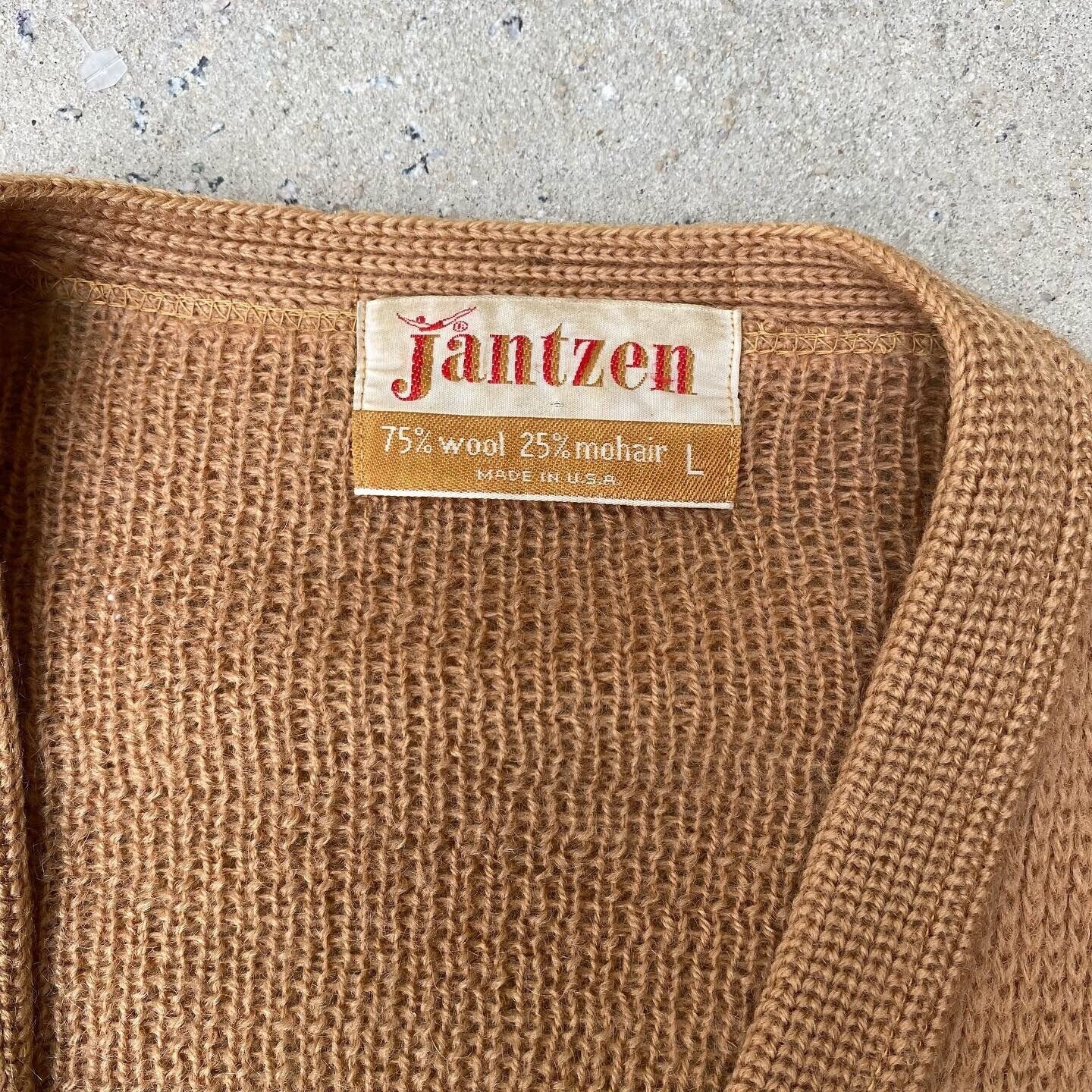 Vintage 60s Jantzen Mohair Wool Cardigan Kurt Cob… - image 5