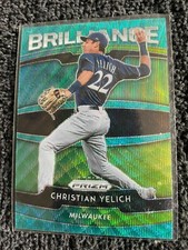 2020 Panini Prizm Brilliance Christian Yelich  #B-6 TEAL WAVE MINT MK24-713