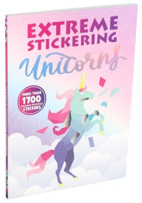 Extreme Stickering: Extreme Stickering Unicorns (Paperback)