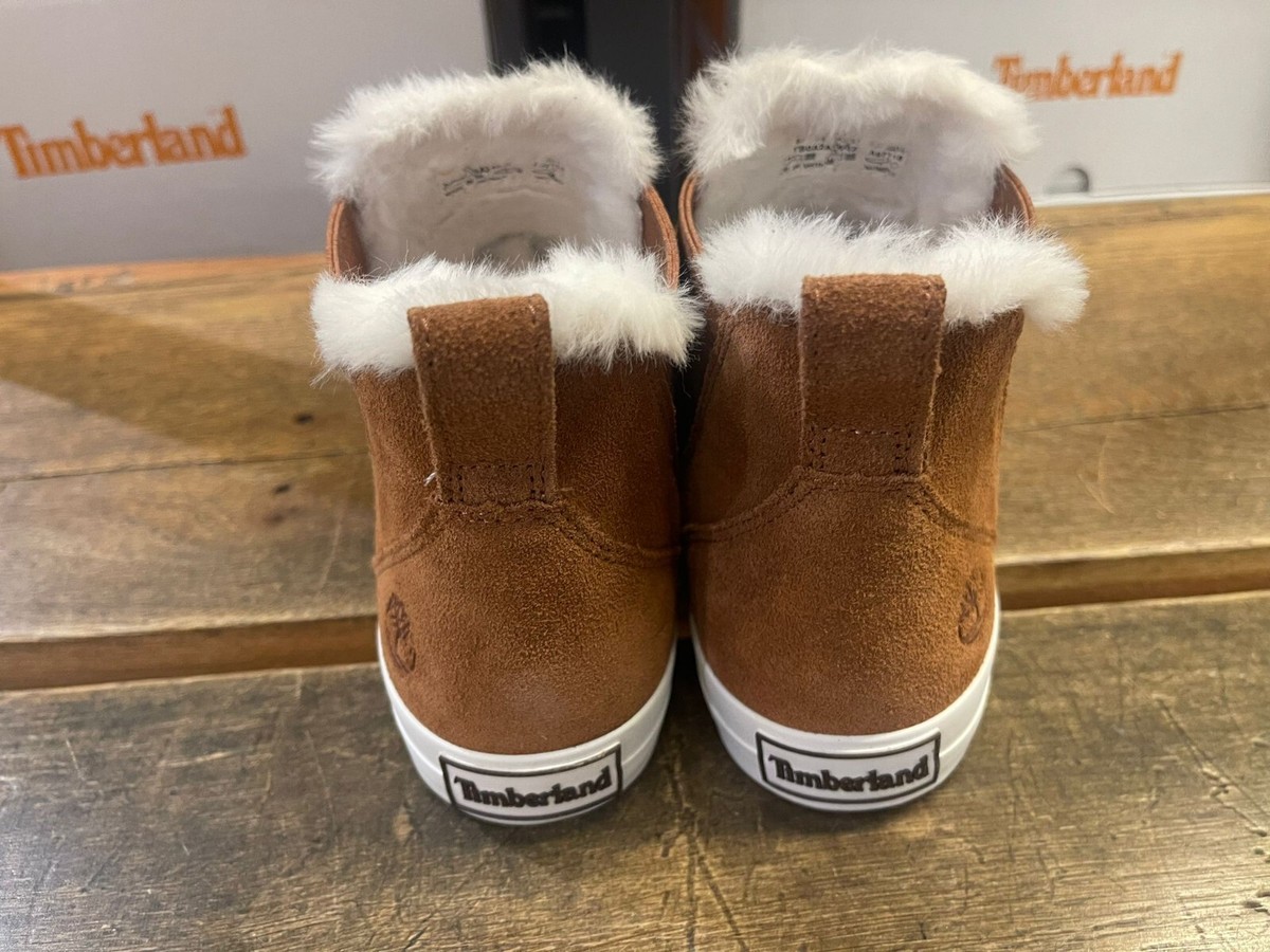 Timberland Women's Skyla Bay 2.0 Warm Lined Sneak Rust Suede A2AEW