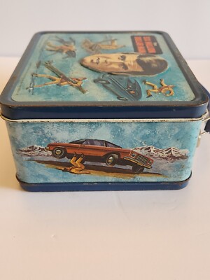 VINTAGE SIX MILLION DOLLAR MAN LUNCHBOX AND THERMOS Aladdin