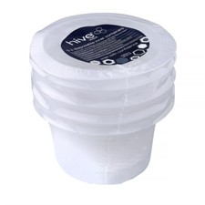 HIVE Wax Disposable Mini Inner Pots x 5 - For 200cc Heaters UK FAST POSTAGE