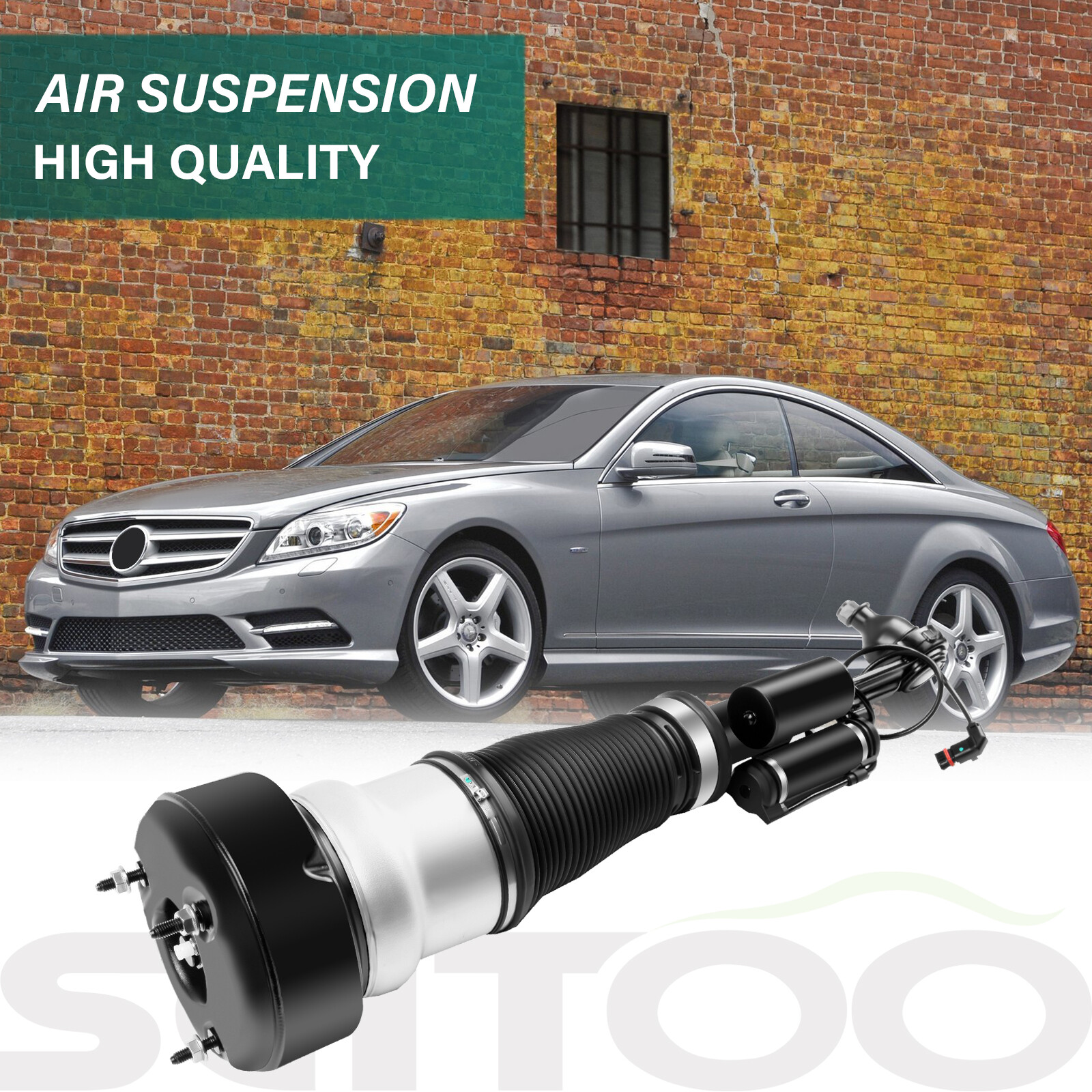 Front Right Air Suspension Strut For 4Matic Mercedes W221 S500 S550