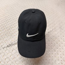 Nike Hat Cap Mens Strapback Black Tiger Woods Heritage 86 Dri Fit Golf Running