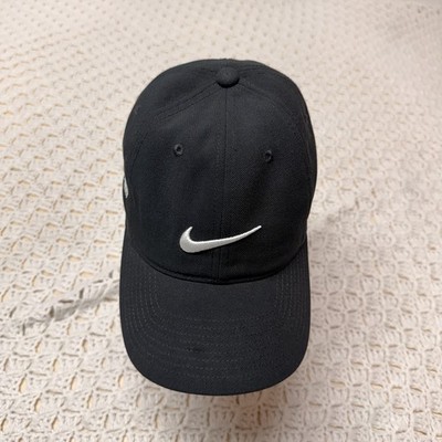 Nike Hat Cap Mens Strapback Black Tiger Woods Heritage 86 Dri Fit 