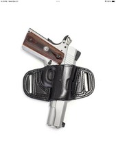 BERETTA  92 series and Compact series Right Hand Leather Belt Slide Holster 