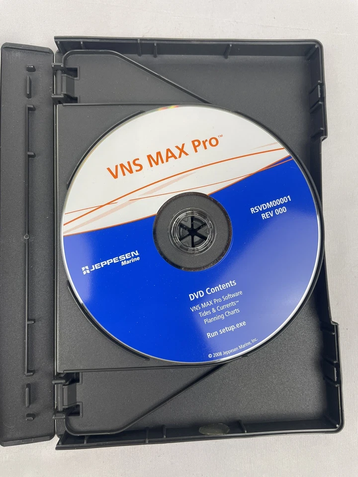 Nobeltec VNS MAX Pro Actualización Navegación Software Jeppesen Marine Discos de Repuesto Foto 4 de 4