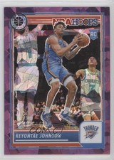 2023 Panini NBA Hoops Premium Stock Purple Ice Prizm /149 Keyontae Johnson ms9