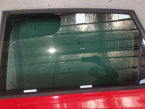 VOLKSWAGEN POLO LEFT REAR DOOR WINDOW 6R, 05/10-09/17 10 11 12 13 14 15 16 17