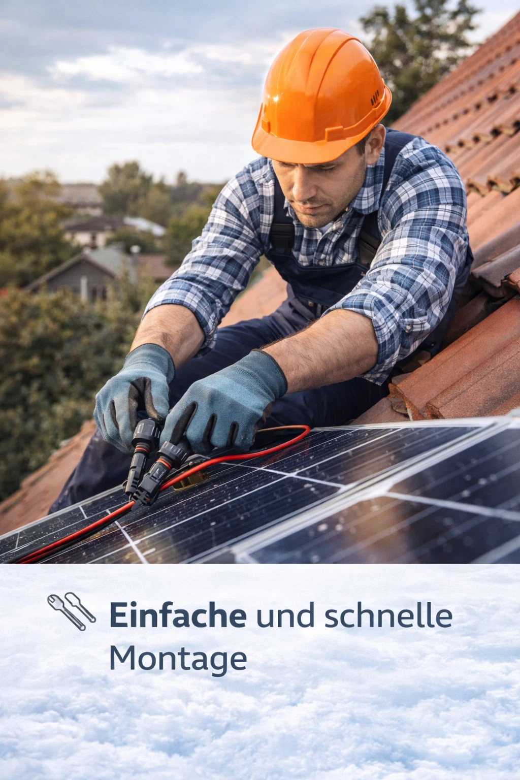 Solarstecker MC4 kompatibel für Solarkabel 4mm2 6mm2 Photovoltaik