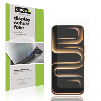 4x Schutzfolie matt für Infinix Note 60 Pro Displayschutzfolie Folie Display