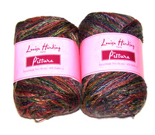 LOT of 2 balls Louisa Harding PITTURA Wool Bamboo yarn 617 BENOIS MADONNA