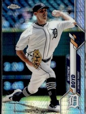 2020 Topps Chrome #74 Matthew Boyd Prism Refractor