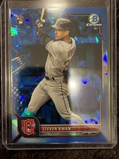 2022 Bowman Chrome Sapphire Steven Kwan RC Rookie Guardians #39 NM
