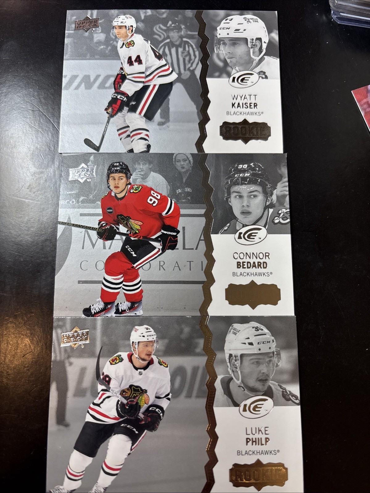 2023-24 Upper Deck Ice - Connor Bedard - Rookies #251 (RC) Chicago Blackhawks+2