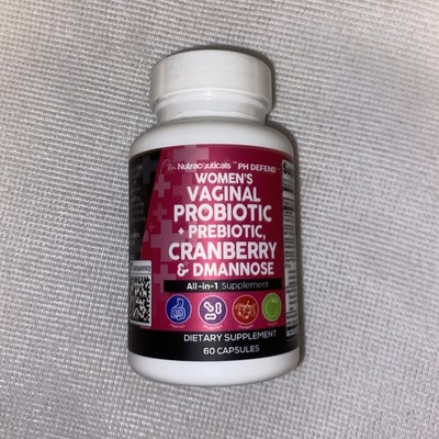 Women s Vaginal Probiotic Plus Probiotic Cranberry And Dmannose EXP. 12/2026