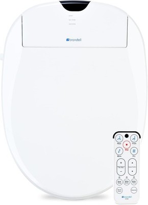 Brondell S1000-EW Swash 1000 Advanced Elongated Toilet Seat - White
