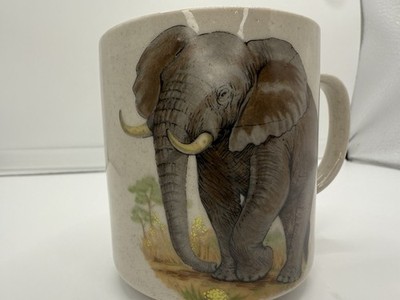 Speckled Elephant Tea Cup Coffee Mug Made In Japan Vintage | eBay
