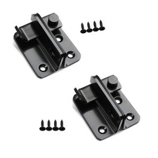 Sliding Barn Door Lock, Stainless Steel Gate Latches Flip Latch Safety Door B...