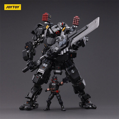 PreOrder JoyToy 1/18 3.75 Inch Tyrant Mecha 02 & Driver Action Figure Model Toy