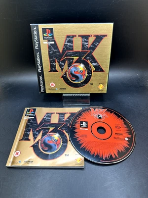 MK3 Mortal Kombat 3 Playstation 1 PS1 PS One 1995 OVP - Anleitung Pappbox - Bild 1 von 3