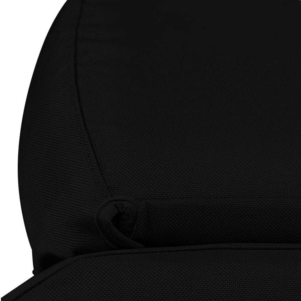 For Plymouth Neon 00-01 Cordura Ballistic 2nd Row Black Custom Seat Covers - Image 4 of 4