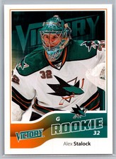 #244 Alex Stalock 2011-12 Upper Deck Victory San Jose Sharks