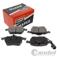 Mapco BremsbelÄGe Satz Vorne Passend FüR Audi A3 TT Seat Ibiza Leon Toledo Skoda