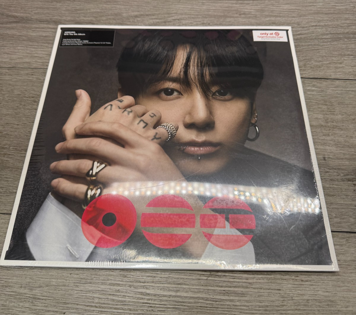 BTS ARIRANG THE 5TH ALBUM K POP (GROUP RED) (Target Exclusive, Vinyl)  RANDOM CO
