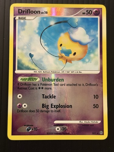 Pokemon Drifloon Stormfront (SH1) - Reverse Holo