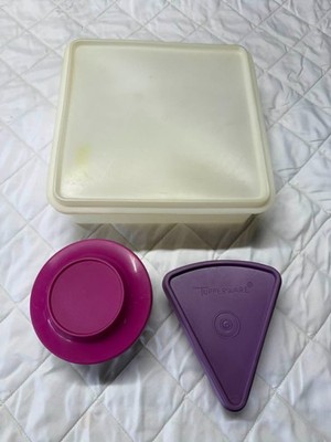 Vintage Tupperware 3 Piece Assortment Set Mixed Kitchen Storage Containers