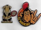 lot de 2 pin's bd lc.waikiki