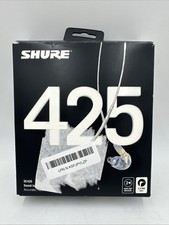 Shure SE425 Sound Isolating Earphones w/ 37 dB Noise Cancellation Clear SE425CL