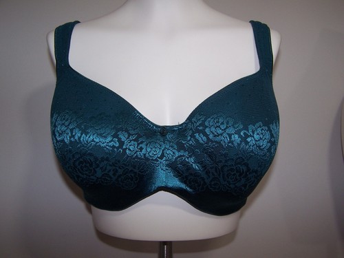 Soma Stunning Support Balconette Bra, Jade Green, Lined Underwire Size 36DDD