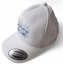 Yupoong White Trucker Hat Adjustable Snapback...