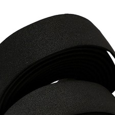 2PCS Bike Handlebar Tape Anti Slip Shock Absorption Wear Resistant Black Cyclin-