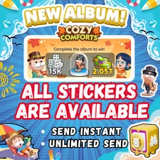 CHEAPEST!!! Monopoly Go Sticker STICKERS CARDS Monopoly Sticker MONO_POY_MO_GO