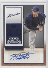 2015 Panini Contenders Draft Ticket Blue Foil Nash Walters #47 Auto 2r5