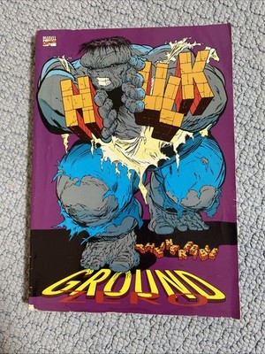 The Incredible Hulk Ground Zero Graphic Novel Used