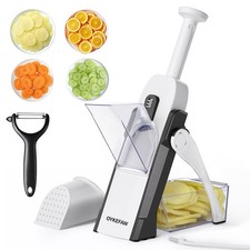 Mandoline Slicer for Kitchen, 6 in 1 Vegetable slicer, Potato Slicer with Thi...