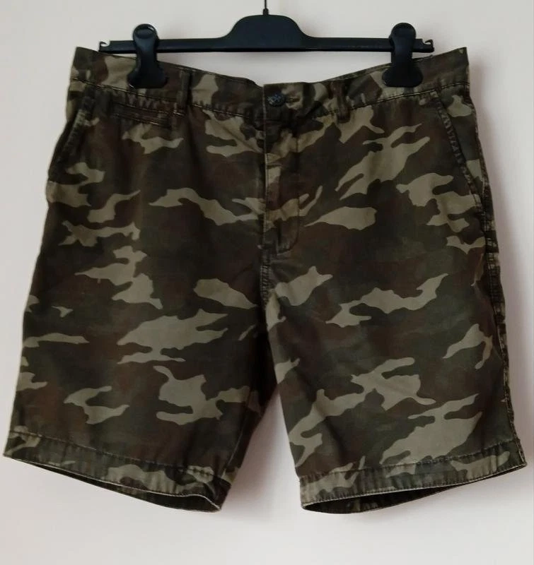 Men Pepe Jeans Shorts Brown Cotton 34 - Image 1 of 4