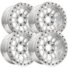 (Set of 4) Reika R35 Rambler Beadlock 17x8 6x130 +30mm Machined Wheels Rims