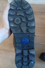 HAIX Herren Schnürstiefel Leder Schwarz mit ...
