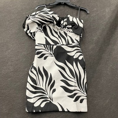white house black market plus size dresses One-Shoulder Jacquard Dress Women's 12 white house black market cocktail dresses