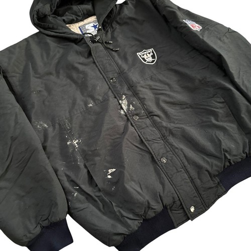 Vintage Starter NFL Raiders XL Jacket - Picture 3 of 12