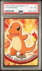 1999 PSA 7 1999 TOPPS Pokemon T.V. Charmander #4